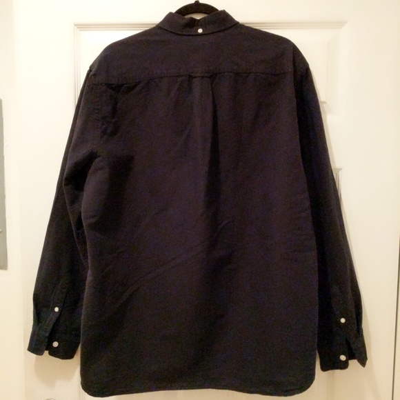 H&M Button Down Shirt - Regular Fit - Black - XL - Picture 2 of 4